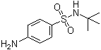 N-叔丁基-4-氨基苯磺酰胺分子结构 (CAS 209917-48-6)