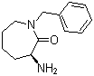 (3S)-3-氨基六氢-1-苄基-2H-氮杂卓-2-酮分子结构 (CAS 209983-91-5)