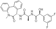 LY 411575分子结构 (CAS 209984-57-6)