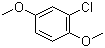 structure of CAS# 2100-42-7, 2-Chloro-1,4-dimethoxybenzene