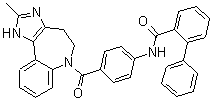 structure of CAS# 210101-16-9, Conivaptan