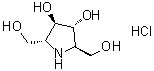 CAS # 210115-92-7, (2R,3R,4R,5R)-3,4-Dihydroxy-2,5-pyrrolidinedimethanol hydrochloride