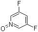 structure of CAS# 210169-07-6, 3,5-二氟吡啶 1-氧化物
