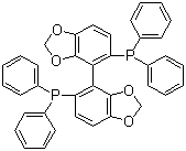 CAS # 210169-54-3, (S)-5,5'-Bis(diphenylphosphino)-4,4'-bibenzodioxole, (S)-Segphos, [4-(5-diphenylphosphanyl-1,3-benzodioxol-4-yl)-1,3-benzodioxol-5-yl]-diphenylphosphane