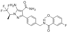 structure of CAS# 2101700-15-4, Pirtobrutinib