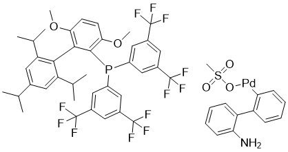 JackiePhos 钯 G3分子结构 (CAS 2102544-35-2)