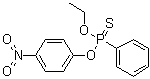 structure of CAS# 2104-64-5, O-乙基 O-对硝基苯基硫代苯膦酸酯