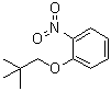 1-(2,2-二甲基丙氧基)-2-硝基苯分子结构 (CAS 210694-00-1)