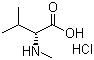structure of CAS# 210830-32-3, N-甲基-D-缬氨酸盐酸盐