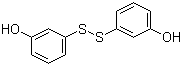 3,3'-Dihydroxydiphenyl disulfide molecular structure (CAS 21101-56-4)
