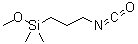 CAS # 21116-75-6, (3-Isocyanatopropyl)methoxydimethylsilane, (3-Isocyanatopropyl)dimethylmethoxysilane, gamma-Isocyanatopropyldimethylmethoxysilane