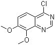 4-氯-7,8-二甲氧基喹唑啉分子结构 (CAS 211320-77-3)