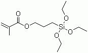 structure of CAS# 21142-29-0, 甲基丙烯酰氧基丙基三乙氧基硅烷