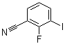 2-氟-3-碘苯甲腈分子结构 (CAS 211943-27-0)