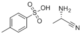 (S)-2-氨基丙腈4-甲基苯磺酸酯分子结构 (CAS 2119588-41-7)