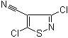 structure of CAS# 2120-82-3, 3,5-二氯-4-氰基异噻唑