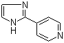 4-(1H-咪唑-2-基)吡啶分子结构 (CAS 21202-42-6)