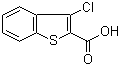 structure of CAS# 21211-22-3, 3-Chlorobenzo[b]thiophene-2-carboxylic acid