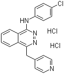 瓦他拉尼二盐酸盐分子结构 (CAS 212141-51-0)
