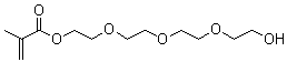 CAS # 21217-75-4, Tetraethylene glycol monomethacrylate, Tetraethylene glycol monomethacrylate, Tetraethylene glycol monomethacryloyl ester, Tetraethylene oxide monomethacrylate