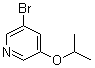 structure of CAS# 212332-40-6, 3-Bromo-5-isopropoxypyridine