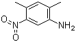 structure of CAS# 2124-47-2, 2,4-二甲基-5-硝基苯胺