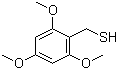 structure of CAS# 212555-23-2, 2,4,6-三甲氧基苄硫醇
