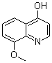 4-羟基-8-甲氧基喹啉分子结构 (CAS 21269-34-1)