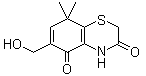 structure of CAS# 212701-97-8, 4,8-二氢-7-(羟基甲基)-8,8-二甲基-2H-1,4-苯并噻嗪-3,5-二酮