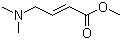 (2E)-4-(二甲基氨基)-2-丁烯酸甲酯分子结构 (CAS 212776-19-7)