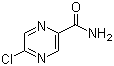 5-氯吡嗪-2-甲酰胺分子结构 (CAS 21279-64-1)