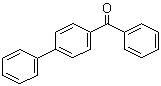 structure of CAS# 2128-93-0, 4-Benzoylbiphenyl