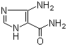 structure of CAS# 21299-72-9, 4-氨基-1H-咪唑-5-甲酰胺