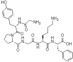 CAS # 213018-42-9, Glycyl-L-tyrosyl-L-prolylglycyl-L-lysyl-L-phenylalanine