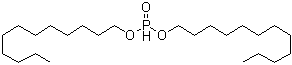 膦酸双十二烷基酯分子结构 (CAS 21302-09-0)