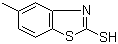 structure of CAS# 21303-50-4, 5-甲基-2-巯基苯并噻唑