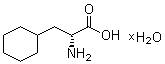 (alphaR)-alpha-氨基环己烷丙酸水合物分子结构 (CAS 213178-94-0)