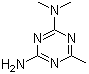 2-氨基-4-二甲基氨基-6-甲基-1,3,5-三嗪分子结构 (CAS 21320-31-0)