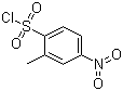 2-甲基-4-硝基苯磺酰氯分子结构 (CAS 21320-90-1)