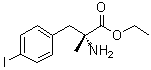 4-碘-alpha-甲基-D-苯丙氨酸乙酯分子结构 (CAS 213203-06-6)