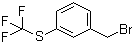3-(三氟甲硫基)溴苄分子结构 (CAS 213203-84-0)