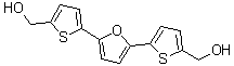 structure of CAS# 213261-59-7, 5,5'-(2,5-Furandiyl)bis-2-thiophenemethanol