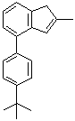 structure of CAS# 213381-88-5, 4-(4-叔丁基苯基)-2-甲基茚