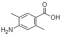 4-氨基-2,5-二甲基苯甲酸分子结构 (CAS 21339-73-1)