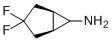 Rel-(1R,5S,6r)-3,3-二氟双环[3.1.0]己烷-6-胺分子结构 (CAS 2138475-71-3)