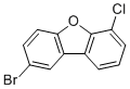 2-溴-6-氯二苯并[b,d]呋喃分子结构 (CAS 2138490-84-1)