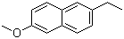 structure of CAS# 21388-17-0, 2-乙基-6-甲氧基萘