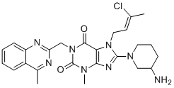 利拉利汀氯杂质分子结构 (CAS 2138805-26-0)