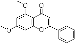 structure of CAS# 21392-57-4, 5,7-二甲氧基黄酮