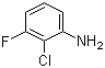 structure of CAS# 21397-08-0, 2-Chloro-3-fluoroaniline